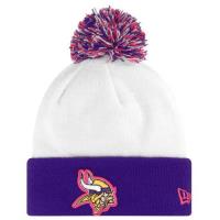 new era nfl breast cancer awareness knit new era voor heren accessories pet wit Caps Ontwerpen qwp0c287